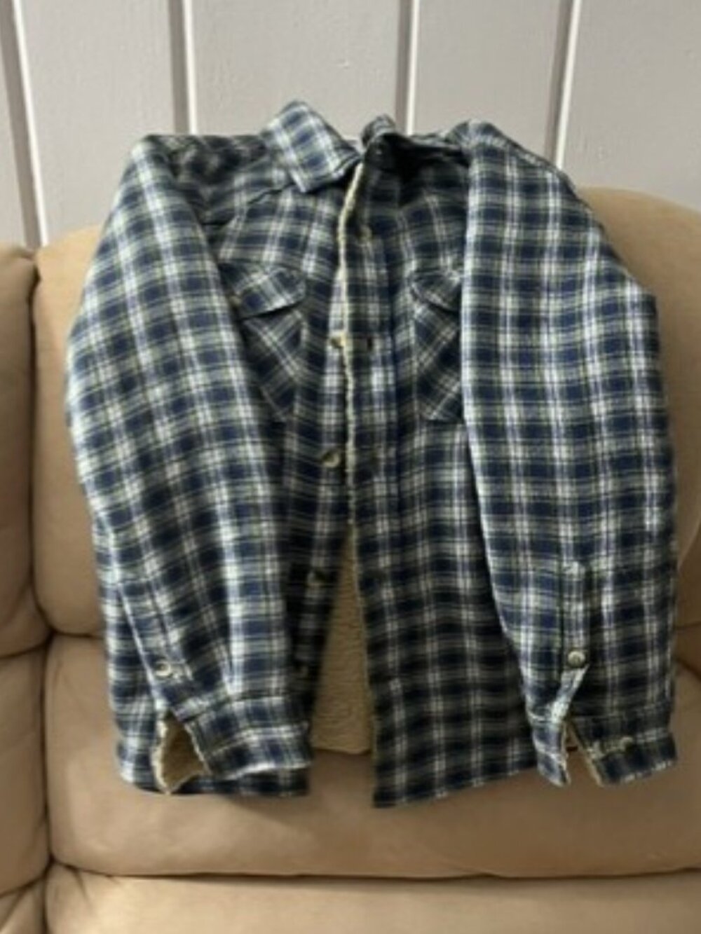 Lumber jack size 8 heavy shirt/fall jacket boys